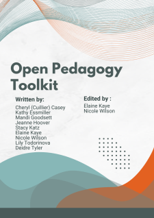 Open Pedagogy Toolkit book cover